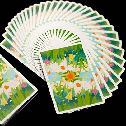 Early Summer Trip Playing Cards