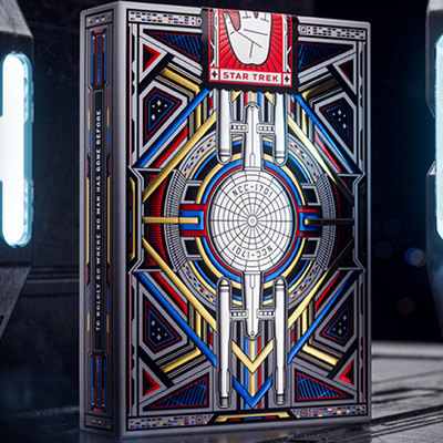 Star Trek Light Edition (White) Playing Cards by theory11