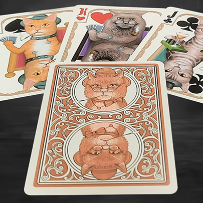 Bicycle Poker Cats V2  Playing Cards