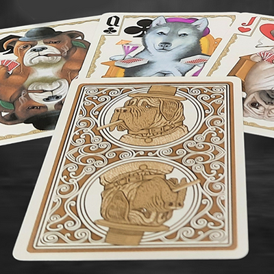Bicycle Poker Dogs V2  Playing Cards