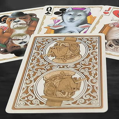 Bicycle Poker Dogs V2  Playing Cards