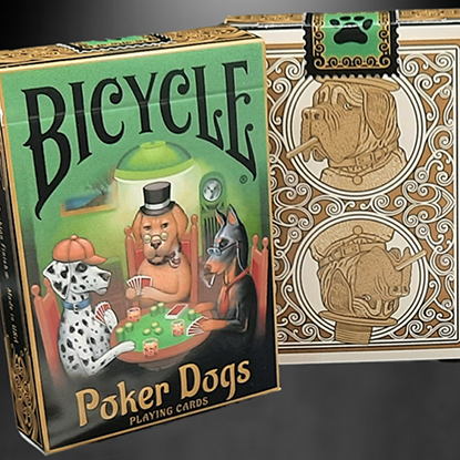 Bicycle Poker Dogs V2  Playing Cards