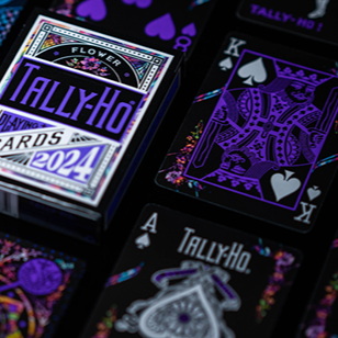Tally-Ho 2024 (Flower) Playing Cards by US Playing Card Co