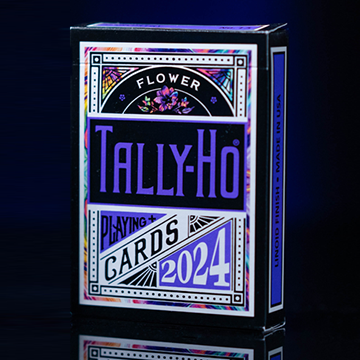 Tally-Ho 2024 (Flower) Playing Cards by US Playing Card Co