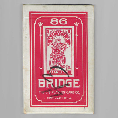 86 Bicycle Bridge Doily Back [AUCTION]