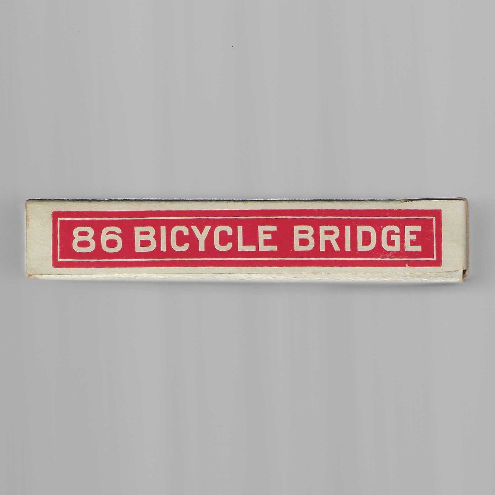 86 Bicycle Bridge Doily Back [AUCTION]