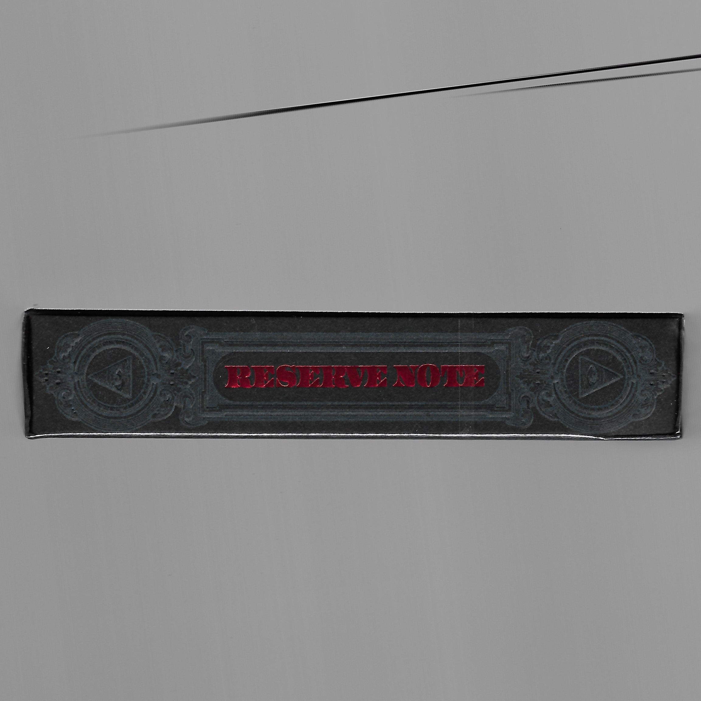 Black Reserve Note (Bicycle Branded) [AUCTION]