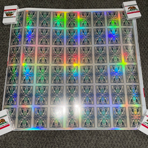 Legal Tender (Holographic V1 UNCUT SHEET!!  #44/50) [AUCTION]