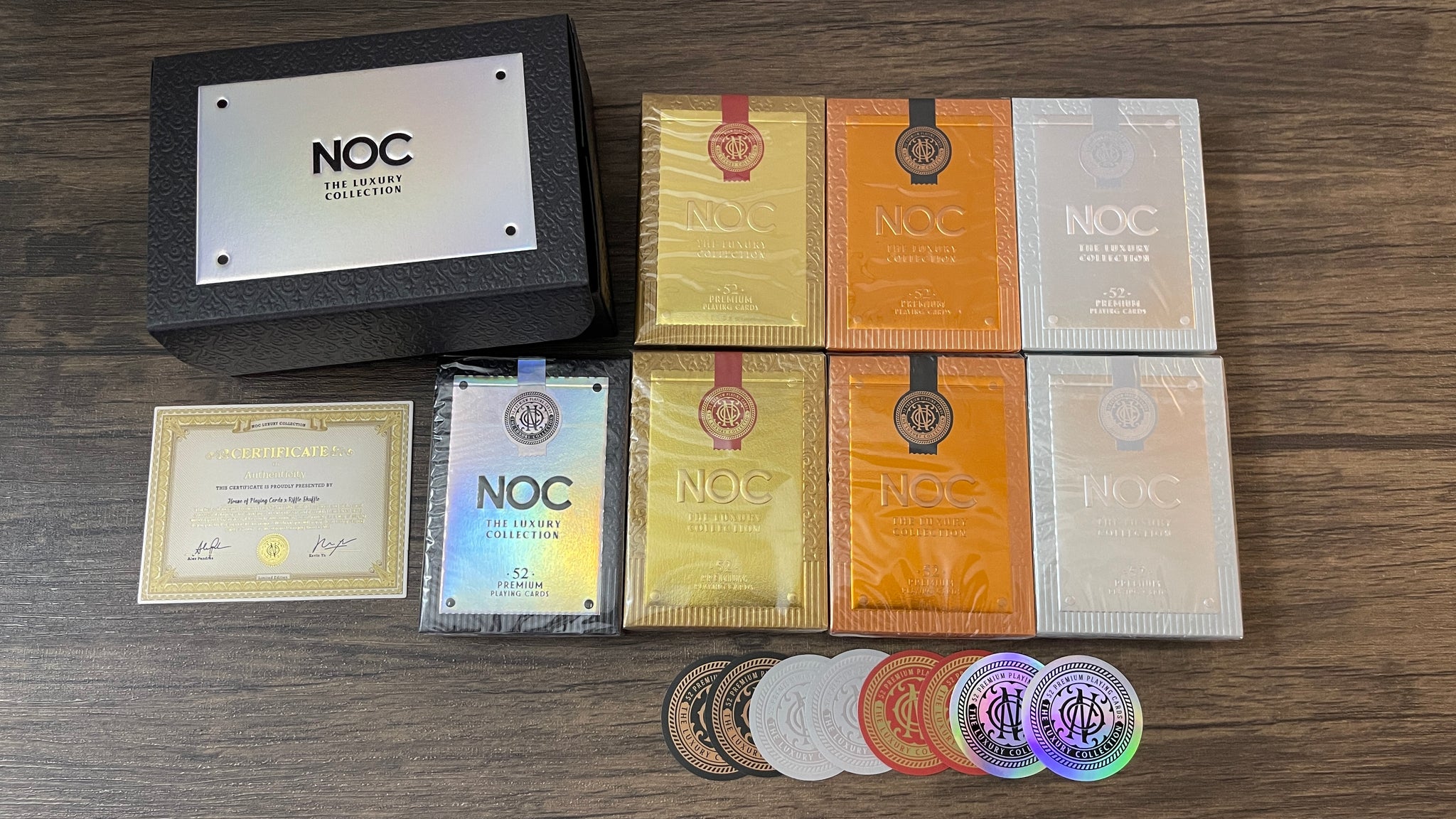 Luxury NOC V1 Set [AUCTION] – SoCal Playing Cards