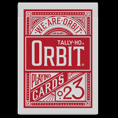 Orbit Tally Ho Circle Back (Red) Playing Cards