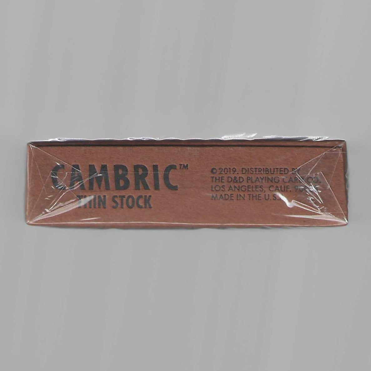 Ace Fulton Casino, Vintage Back (Tobacco Brown/Artist Proof #19/52) [AUCTION]