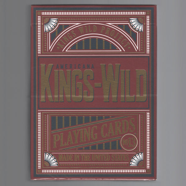 Kings Wild Americana Gilded Collector's Set w/ Case (8 Decks!) [AUCTION - 2 WINNERS]