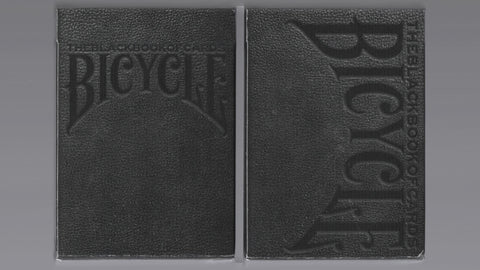 Bicycle Black Book Of Playing Cards Set [AUCTION]
