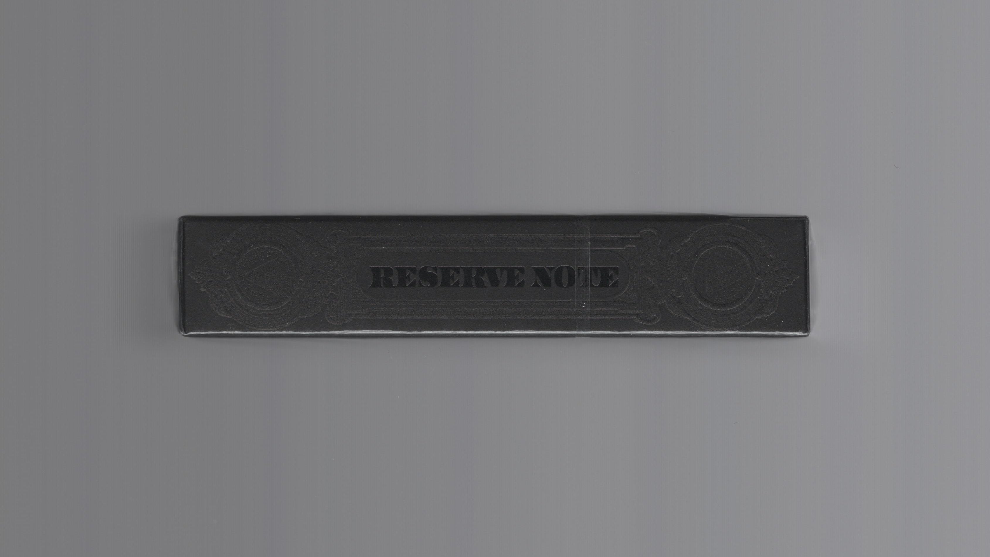 Black Reserve Note (Signed/Numbered #143/162) [AUCTION]