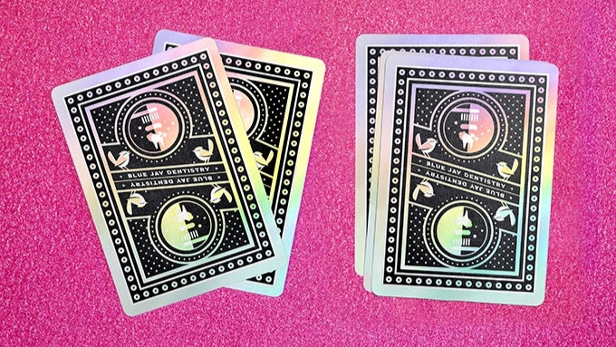 Blue Jay Dentistry (Black Liquorice) Playing Cards