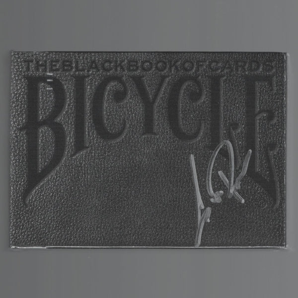 The Black Book of Cards (Bicycle Vertical Design) [AUCTION]