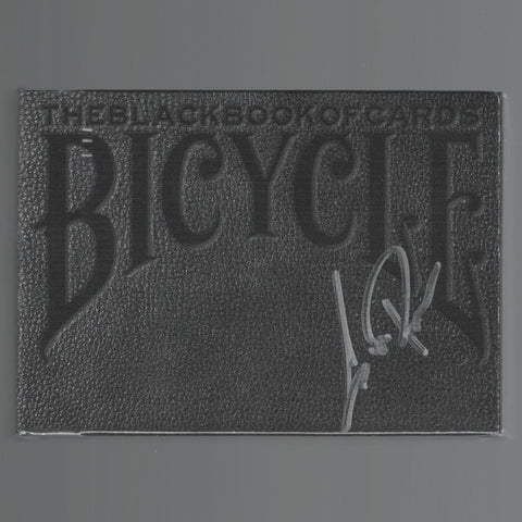 The Black Book of Cards (Bicycle Vertical Design) [AUCTION]