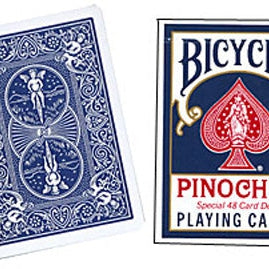 Cards Bicycle Pinochle Poker-size (Blue)