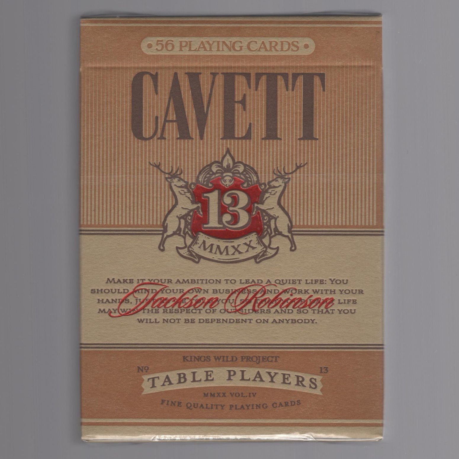 Table Players Vol 6 "Cavett" (Gilded Edition, xxx/300) [AUCTION - 2 WINNERS]