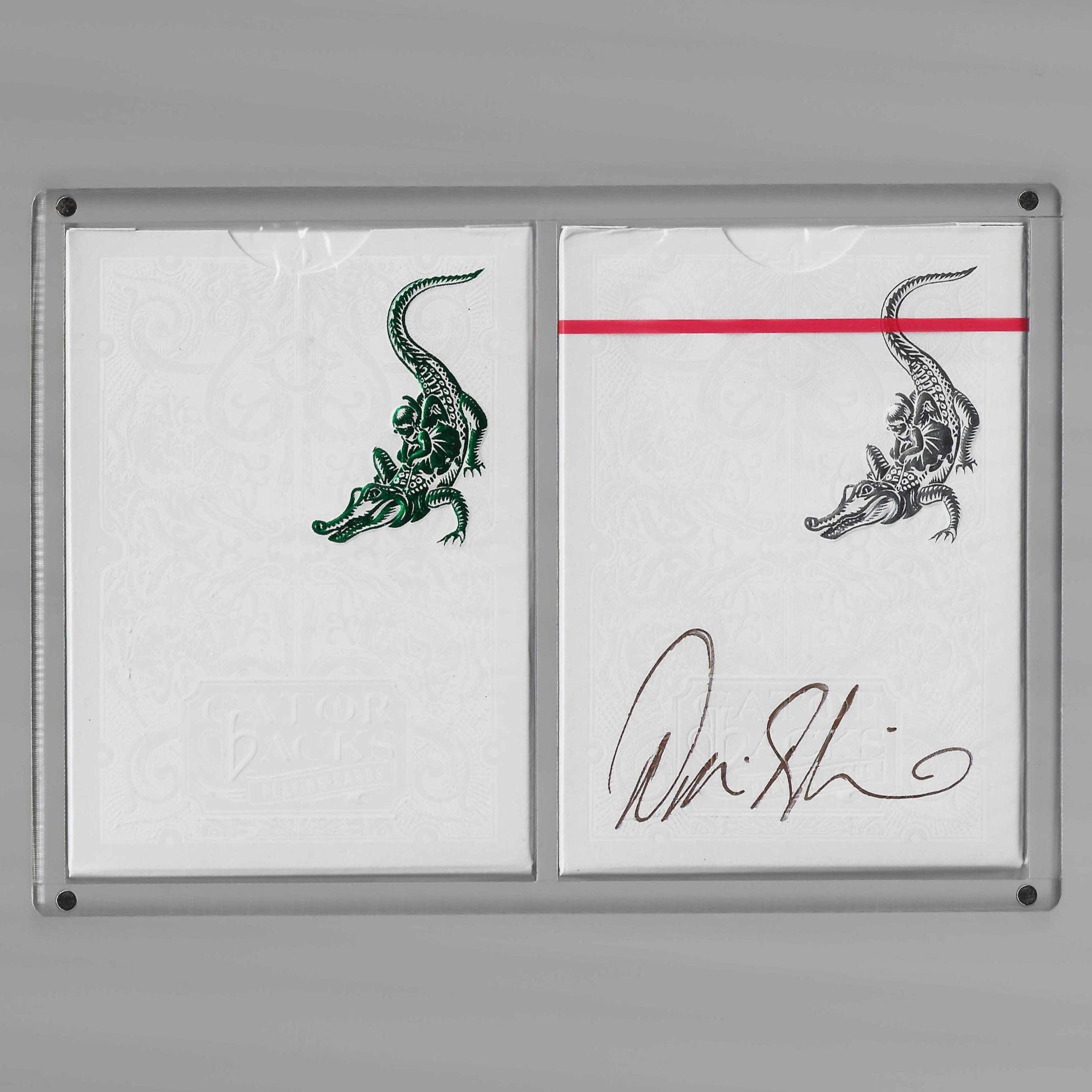 Collectable Gatorback Set (Green & Signed Silver) [AUCTION - 2 WINNERS]