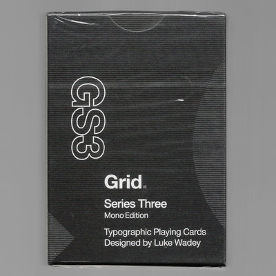 Grid Series Three Mono Edition (Only 200 Made!)