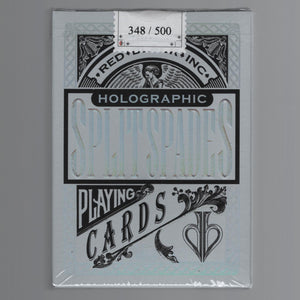 Holographic Split Spades (Pearl, #348/500) [AUCTION]