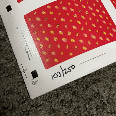 If An Octopus Could Palm (Uncut Sheet, SIGNED, #103/250) [AUCTION]