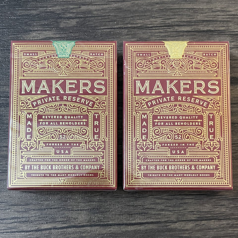 Makers Private Reserve Bundle [AUCTION]