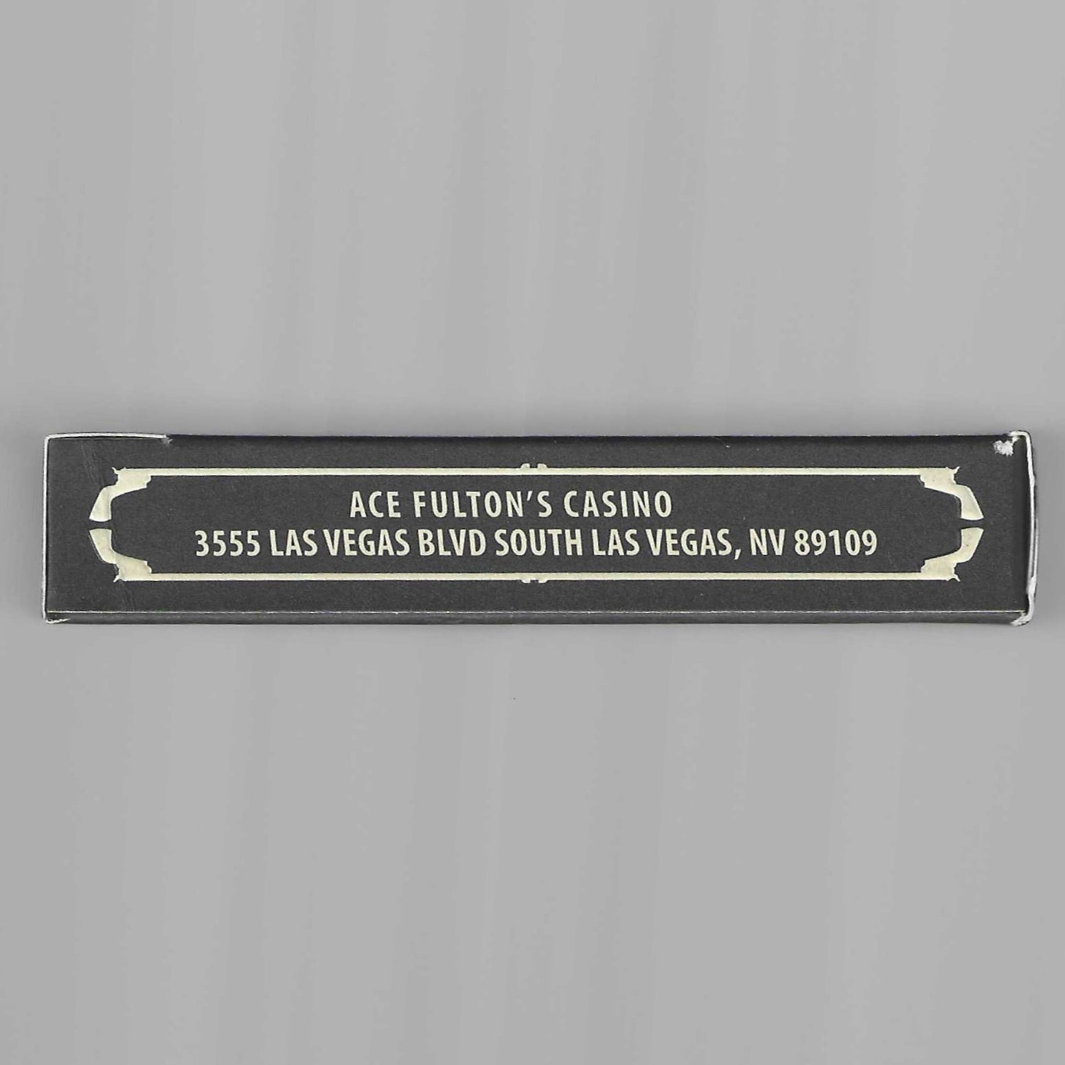 Ace Fulton's Casino (Midnight Fuel SIGNED!) [AUCTION]