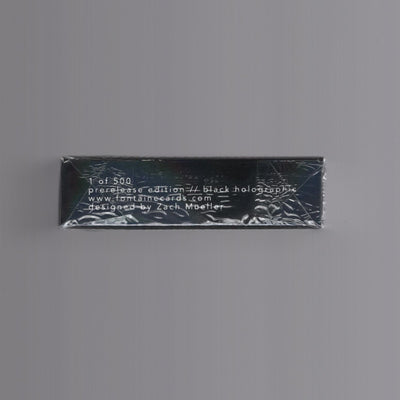 Black Holographic Edition (Prerelease/500) [AUCTION]