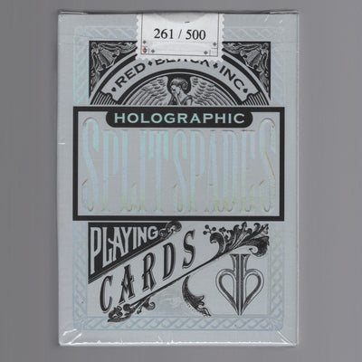 Holographic Split Spades (Pearl, #261/500) [AUCTION]