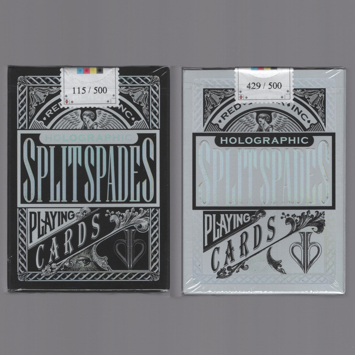 Holographic Split Spades [AUCTION] – SoCal Playing Cards