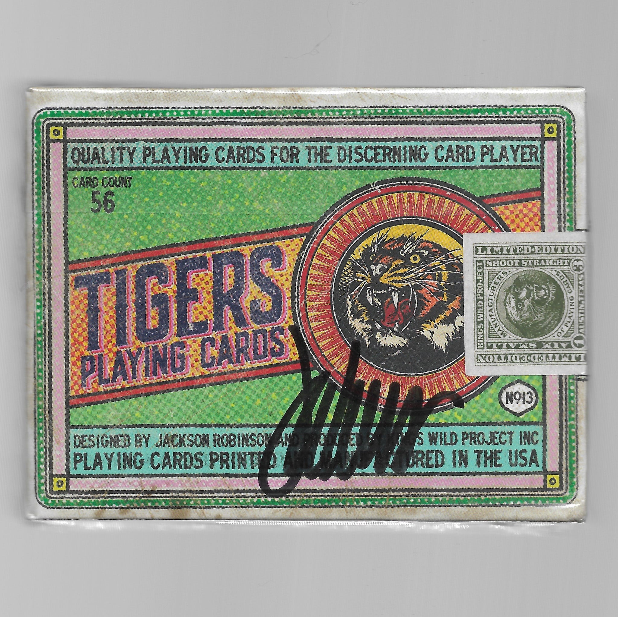 Tigers (Matchbox V1, #840/1000, SIGNED) [AUCTION]