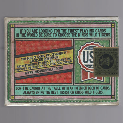 Tigers Gold Matchbox (Limited Edition #9/72) [AUCTION]